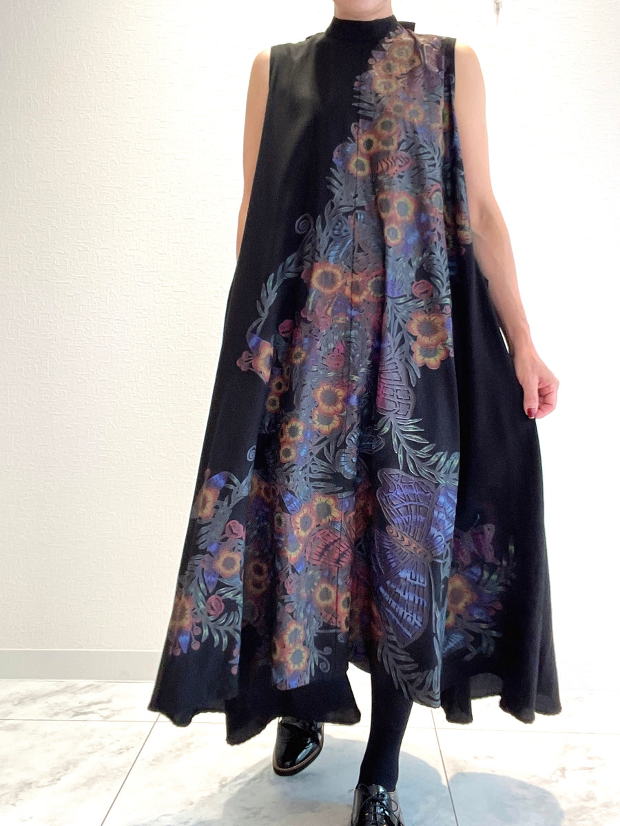 エレガントホルターワンピース