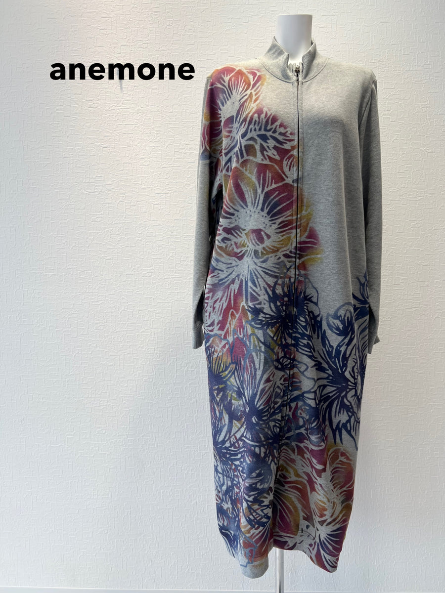 ロング ダブルジップコート