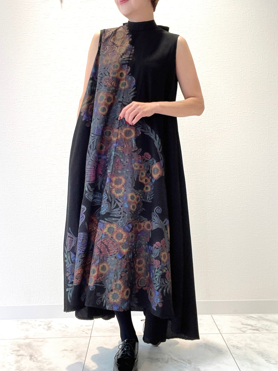 エレガントホルターワンピース