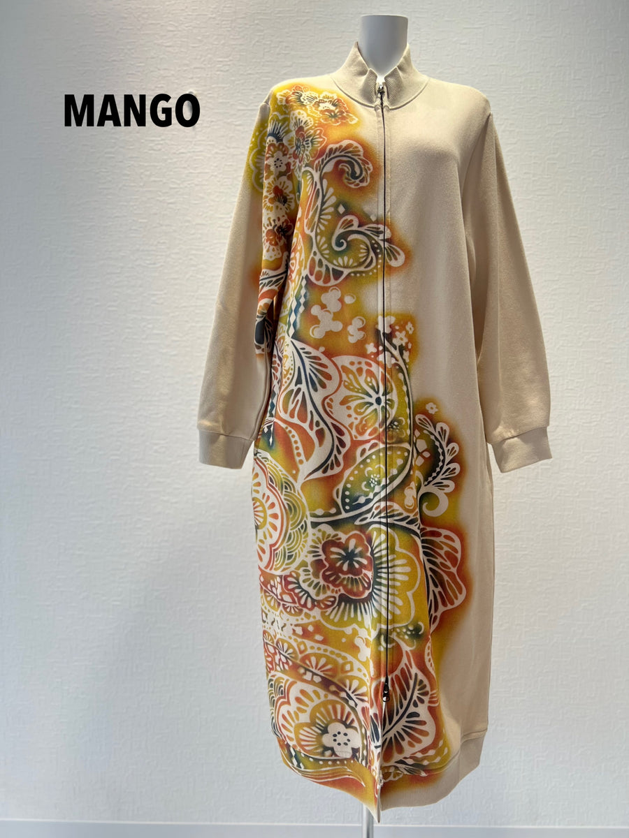 ロング ダブルジップコート