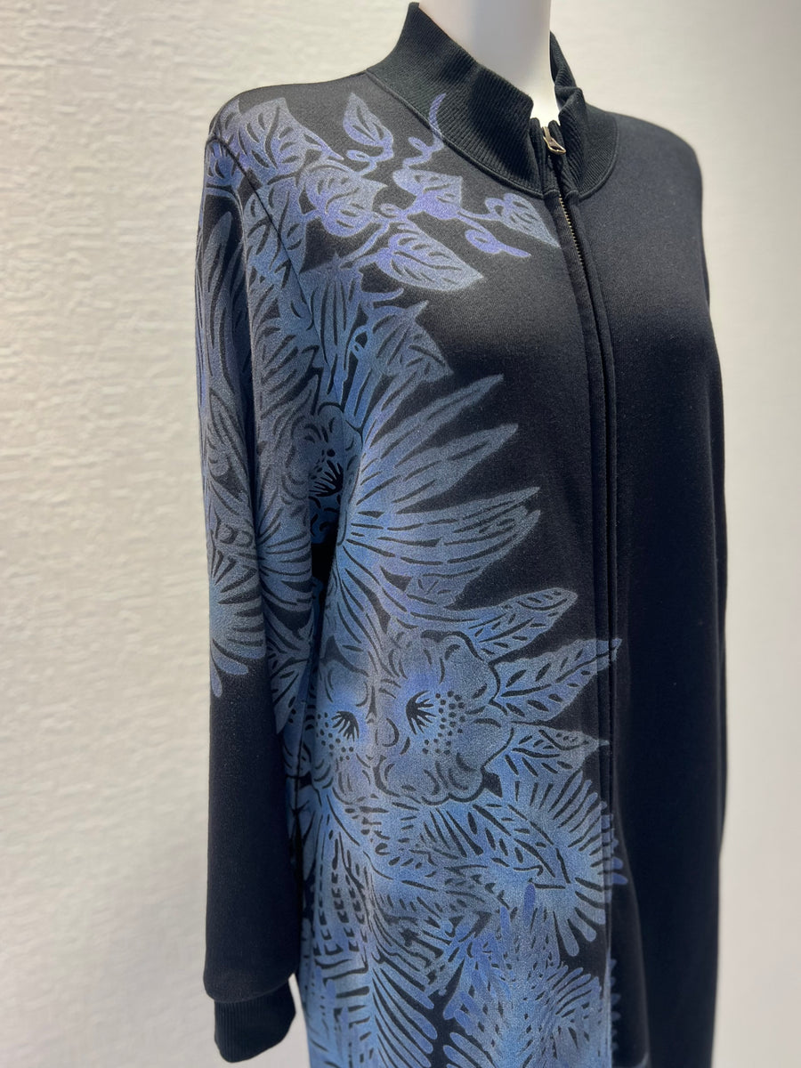 ロング ダブルジップコート