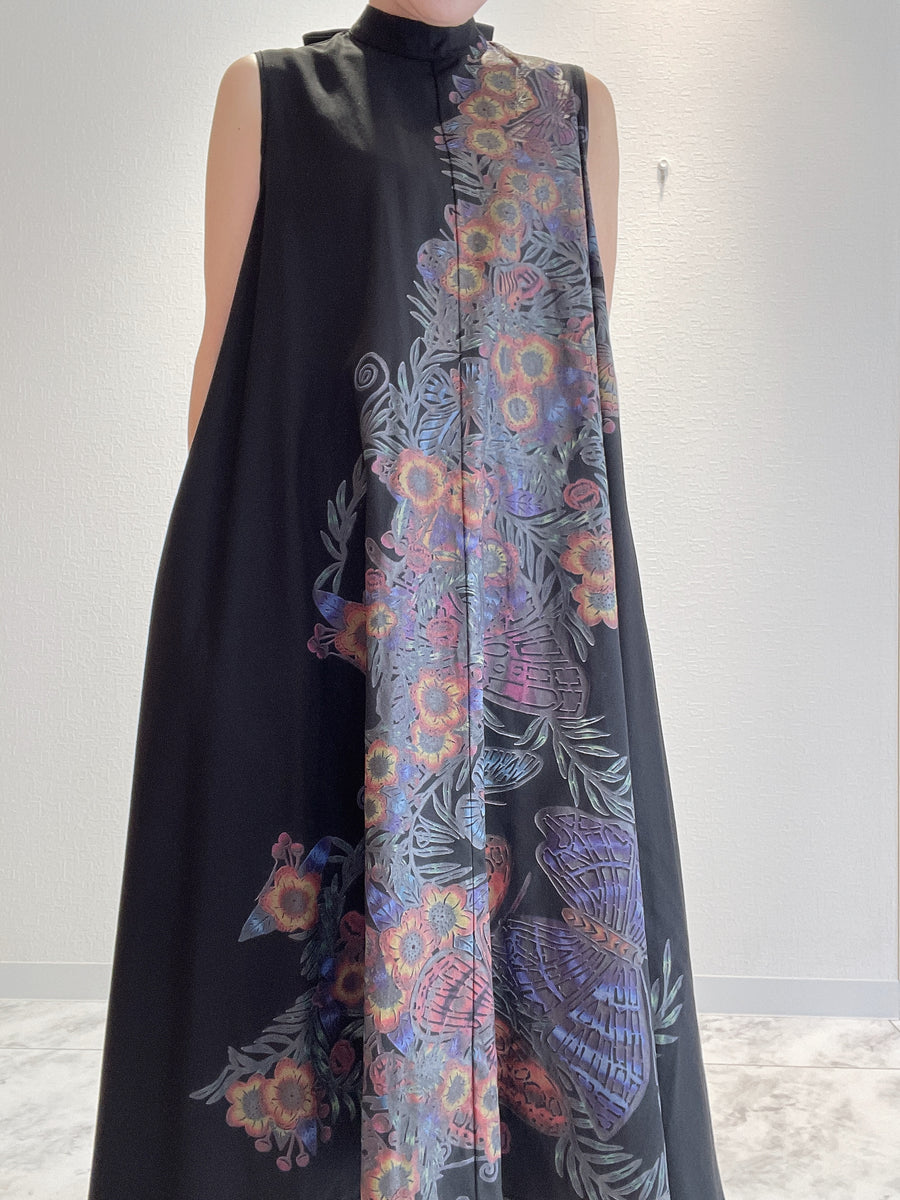 エレガントホルターワンピース